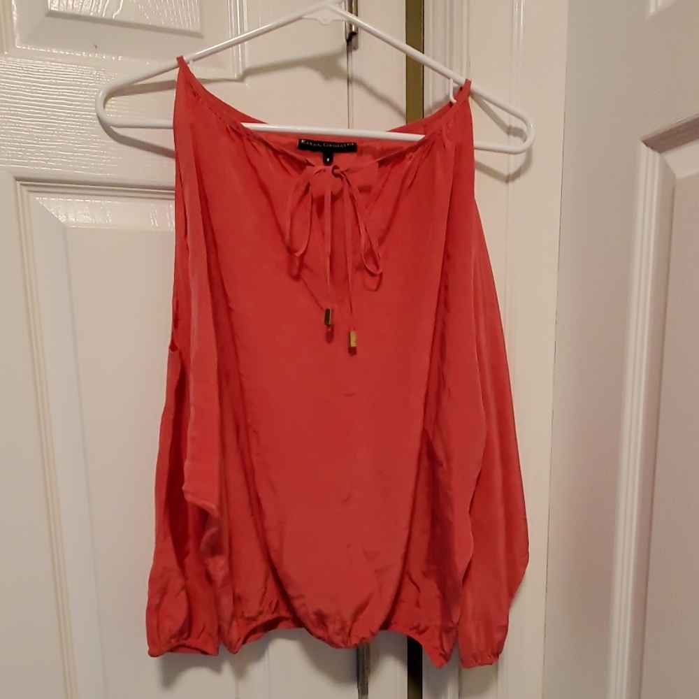 Karina Grimaldi Silk Top Size Small